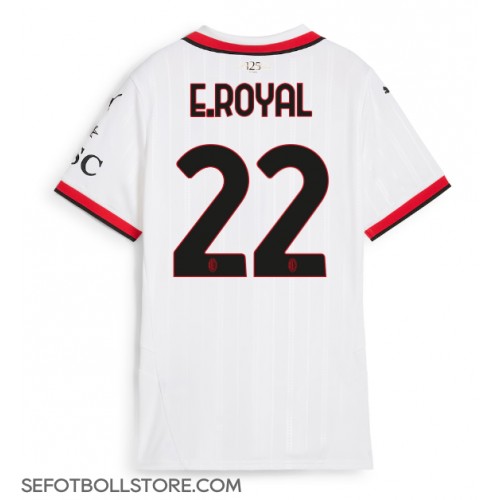 AC Milan Emerson Royal #22 Replika Bortatröja Dam 2024-25 Kortärmad